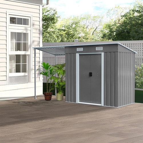 4x4ft outdoor garden storage - 6.4x4ft,