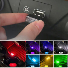 1x USB LED Car SUV Interior Light Neon Atmosphere Ambient Lamp Bulb Accessories