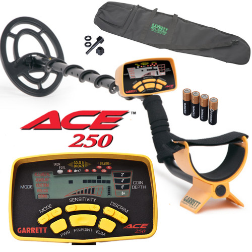 Garrett ace 250 metal - ace, detector