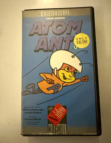 Hanna barbera atom ant vhs - hanna-barbera,