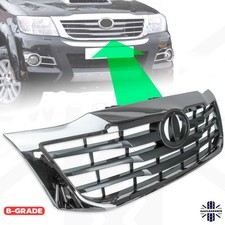 Front Grille in Chrome &