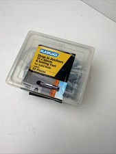 50 Lipped Drop In Concrete Anchors 10 X 40mm + Setting Tool For Solid Wall