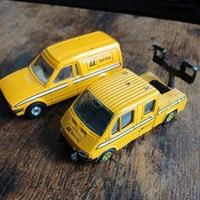 CORGI TOYS - AA FORD TRANSIT TOW TRUCK & ESCORT VAN