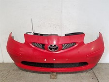 2005-2009 MK1 TOYOTA AYGO FRONT BUMPER RED 3 DOOR HATCHBACK