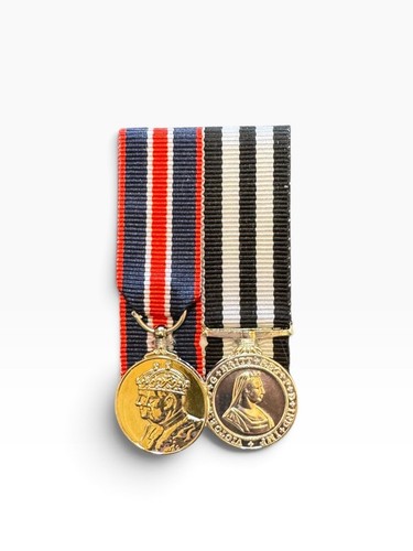 Court mounted miniature medal - court,