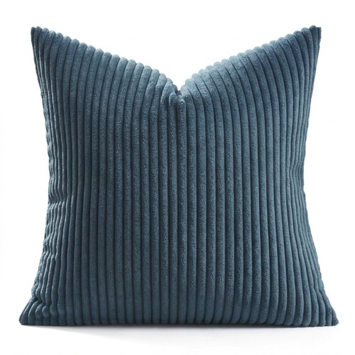 Stripe velvet cushion - velvet,