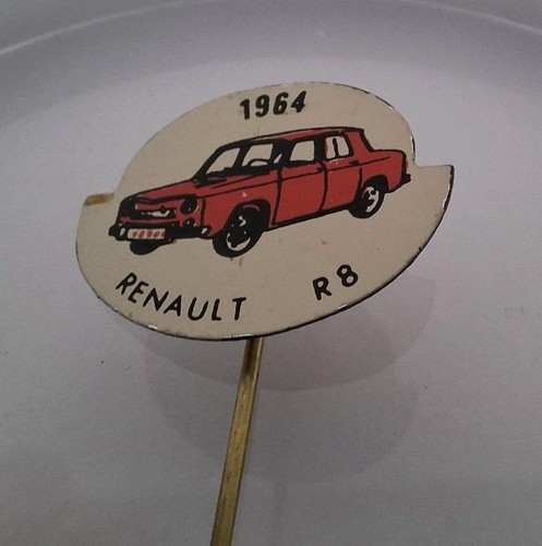 Vintage renault 1964 red - renault,