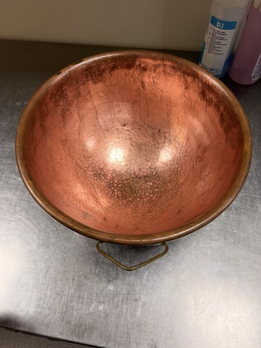 Large hammered copper - hammered,