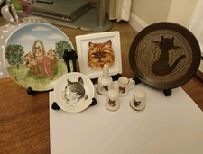 Bundle Vintage Mid Century Cat