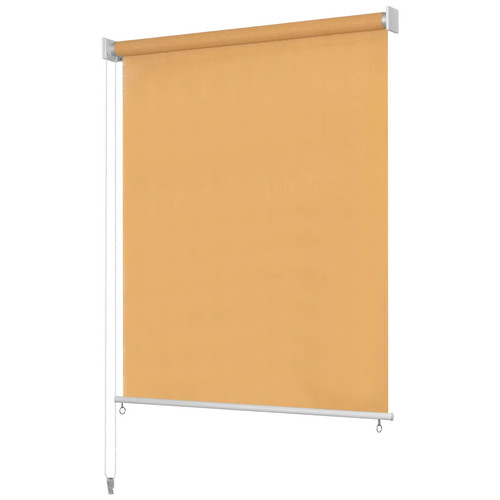 Roller blind beige hdpe - blind,
