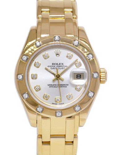 Rolex datejust pearlmaster - datejust, 18k