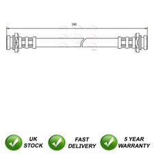 Brake Hose Rear SJR Fits