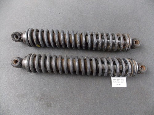 Rear twin shock suspension - rear,