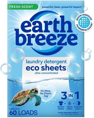 Earth breeze laundry - laundry, detergent