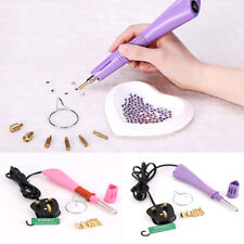 Heated Gem Rhinestone Applicator Wand Hotfix Crafts Design Beads Crystal UK