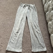 Miss E-vie Age 9-10 Grey Soft Yoga Lounge Trousers Pants