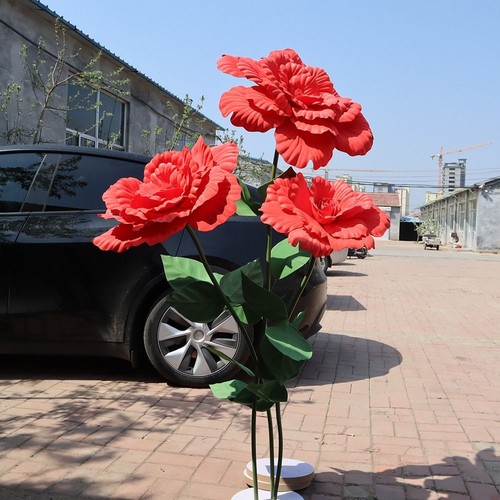 Giant simulation peony flower - giant,