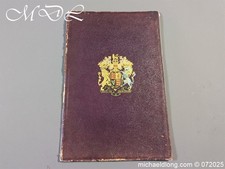 Queen Victoria Funeral Historic Document Major C Hume R.A