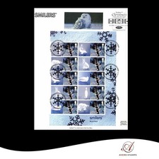 4X SMILERS ICE SCULPTURES STAMP COVER SHEETS