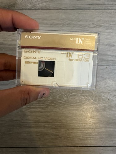 Sony mini tape dvm63 - mini, dv