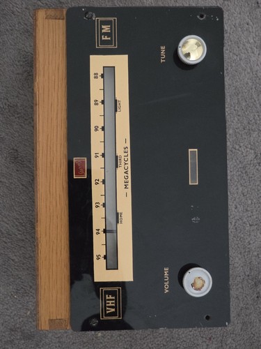 Vintage homebrew radio - vintage, fm