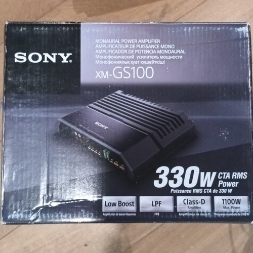 Sony gs100 mono - sony, xm-gs100