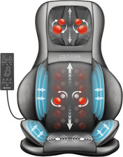 COMFIER Shiatsu Back Massager with Heat -Deep Tissue Kneading Massage Chair