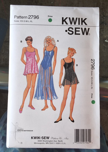 New kwik sew pattern - sew, 2796
