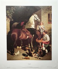 Stable Courtyard by J.F