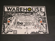 WAREHOUSE PART 1 ROTHERHAM 1991 OLDSKOOL HARDCORE RAVE DREAMSCAPE ALTERN 8 VG+