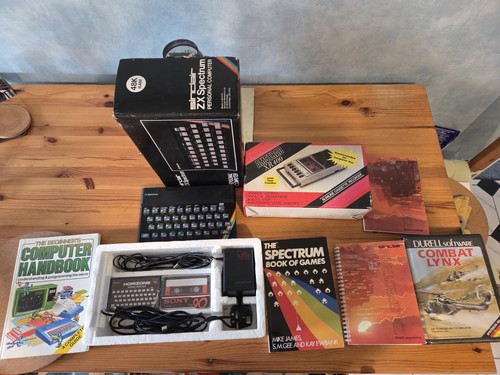 Sinclair spectrum 48k boxed - sinclair,