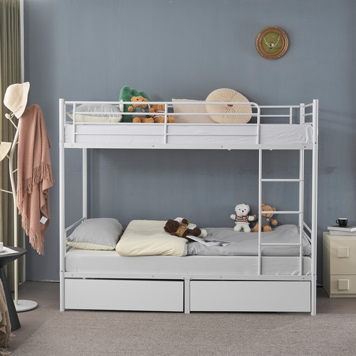 Metal bunk bed - metal,