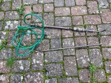 Brass water sprayer for garden. With extra spray fitments and angled extension.