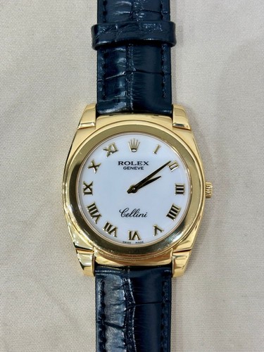 Rolex cellini 18k gold watch - cellini,