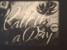 CALL IT A DAY 1939 16MM B/W