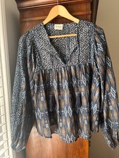 WRAP London Printed Blouse Top