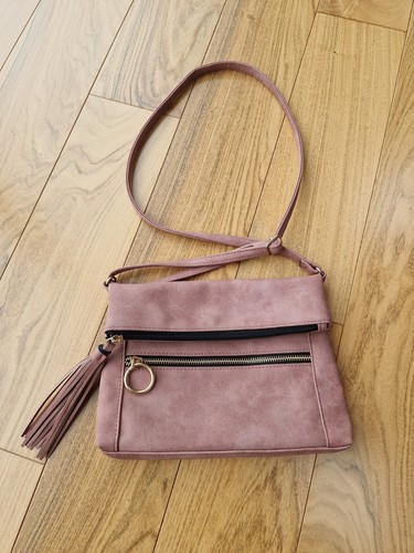 Ladies dusky pink suede - , effect