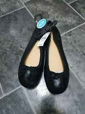  NEW Womens Primark Flat  Black Pumps Dolly Shoes Size 5/38
