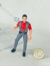 Action Figure Animal from the Godzilla movie Red Grey Bearded Man