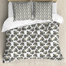 Pug Duvet Cover Cheerful Dogs