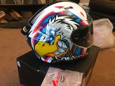 caberg avalon motorcycle helmet  medium.