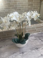 Large Artificial White Orchid