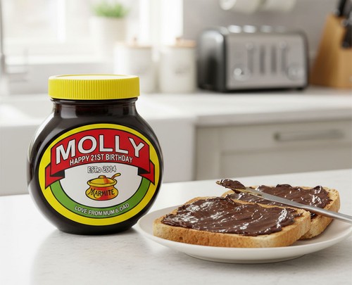 Personalised marmite jar - personalised,