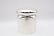 Antique Solid Silver Tea Caddy