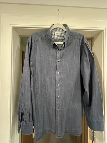 Brioni men dark blue shirt - brioni,