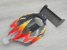 Kyosho Inferno MP7.5 Sports Body Shell & Wing (Damaged/Repaired)