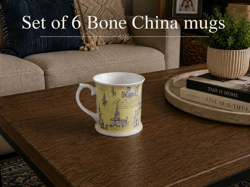 Set bone china tankard - set,
