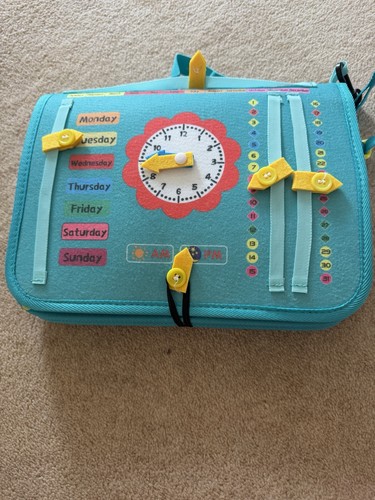 Montessori felt busy board bag - montessori,