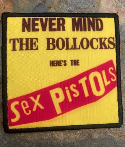 Sex pistols patch - sex, heavy