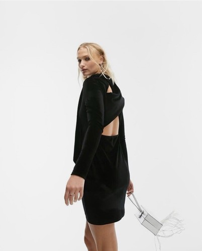 Topshop knot wrap velvet - , open